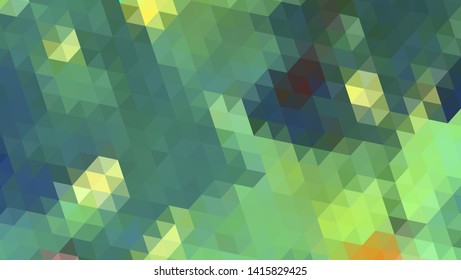 Geometric design. Colorful gradient mosaic background. Geometric triangle, mosaic, abstract background. Mosaic, color background. Mosaic texture. The effect of stained glass. EPS 10 Vector