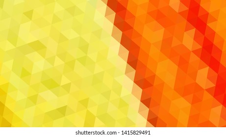 Geometric design. Colorful gradient mosaic background. Geometric triangle, mosaic, abstract background. Mosaic, color background. Mosaic texture. The effect of stained glass. EPS 10 Vector