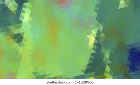 Geometric design. Colorful gradient mosaic background. Geometric triangle, mosaic, abstract background. Mosaic, color background. Mosaic texture. The effect of stained glass. EPS 10 Vector