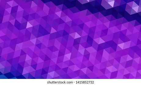 Geometric design. Colorful gradient mosaic background. Geometric triangle, mosaic, abstract background. Mosaic, color background. Mosaic texture. The effect of stained glass. EPS 10 Vector