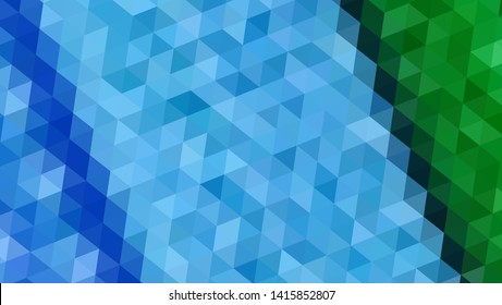 Geometric design. Colorful gradient mosaic background. Geometric triangle, mosaic, abstract background. Mosaic, color background. Mosaic texture. The effect of stained glass. EPS 10 Vector