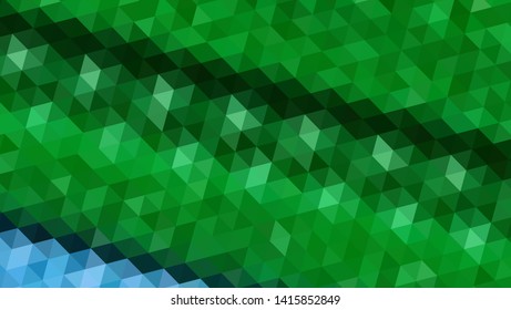 Geometric design. Colorful gradient mosaic background. Geometric triangle, mosaic, abstract background. Mosaic, color background. Mosaic texture. The effect of stained glass. EPS 10 Vector