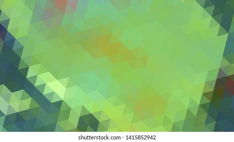 Geometric design. Colorful gradient mosaic background. Geometric triangle, mosaic, abstract background. Mosaic, color background. Mosaic texture. The effect of stained glass. EPS 10 Vector