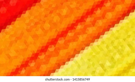 Geometric design. Colorful gradient mosaic background. Geometric triangle, mosaic, abstract background. Mosaic, color background. Mosaic texture. The effect of stained glass. EPS 10 Vector