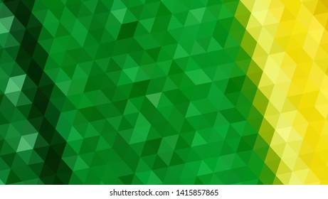 Geometric design. Colorful gradient mosaic background. Geometric triangle, mosaic, abstract background. Mosaic, color background. Mosaic texture. The effect of stained glass. EPS 10 Vector