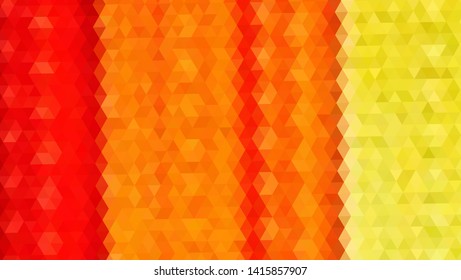 Geometric design. Colorful gradient mosaic background. Geometric triangle, mosaic, abstract background. Mosaic, color background. Mosaic texture. The effect of stained glass. EPS 10 Vector