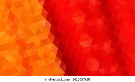 Geometric design. Colorful gradient mosaic background. Geometric triangle, mosaic, abstract background. Mosaic, color background. Mosaic texture. The effect of stained glass. EPS 10 Vector