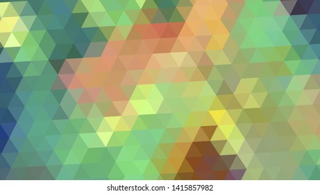 Geometric design. Colorful gradient mosaic background. Geometric triangle, mosaic, abstract background. Mosaic, color background. Mosaic texture. The effect of stained glass. EPS 10 Vector