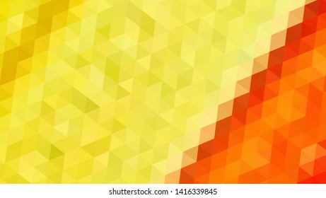 Geometric design. Colorful gradient mosaic background. Geometric triangle, mosaic, abstract background. Mosaic, color background. Mosaic texture. The effect of stained glass. EPS 10 Vector