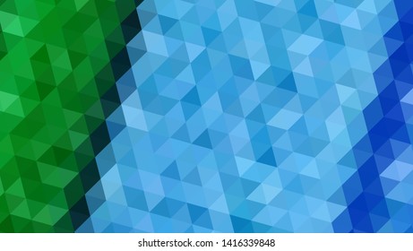 Geometric design. Colorful gradient mosaic background. Geometric triangle, mosaic, abstract background. Mosaic, color background. Mosaic texture. The effect of stained glass. EPS 10 Vector