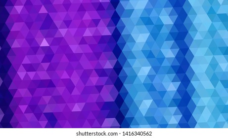 Geometric design. Colorful gradient mosaic background. Geometric triangle, mosaic, abstract background. Mosaic, color background. Mosaic texture. The effect of stained glass. EPS 10 Vector