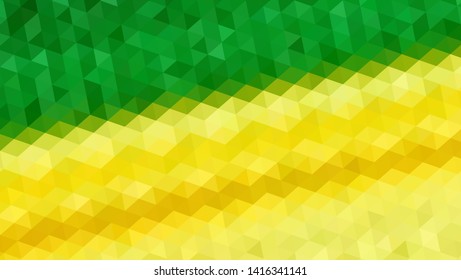 Geometric design. Colorful gradient mosaic background. Geometric triangle, mosaic, abstract background. Mosaic, color background. Mosaic texture. The effect of stained glass. EPS 10 Vector