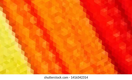 Geometric design. Colorful gradient mosaic background. Geometric triangle, mosaic, abstract background. Mosaic, color background. Mosaic texture. The effect of stained glass. EPS 10 Vector