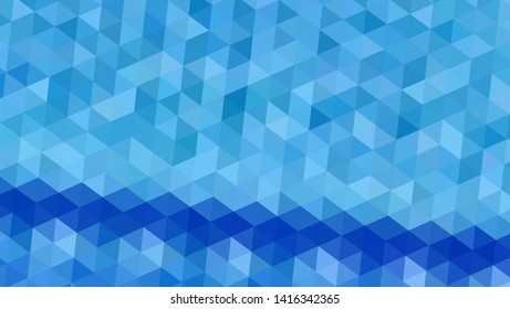 Geometric design. Colorful gradient mosaic background. Geometric triangle, mosaic, abstract background. Mosaic, color background. Mosaic texture. The effect of stained glass. EPS 10 Vector