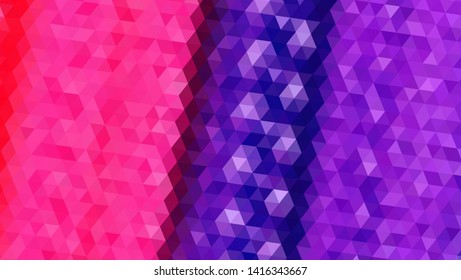 Geometric design. Colorful gradient mosaic background. Geometric triangle, mosaic, abstract background. Mosaic, color background. Mosaic texture. The effect of stained glass. EPS 10 Vector