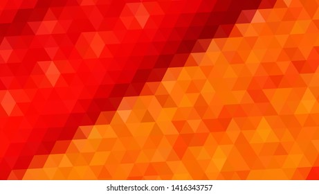 Geometric design. Colorful gradient mosaic background. Geometric triangle, mosaic, abstract background. Mosaic, color background. Mosaic texture. The effect of stained glass. EPS 10 Vector