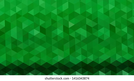 Geometric design. Colorful gradient mosaic background. Geometric triangle, mosaic, abstract background. Mosaic, color background. Mosaic texture. The effect of stained glass. EPS 10 Vector