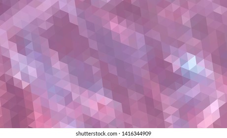Geometric design. Colorful gradient mosaic background. Geometric triangle, mosaic, abstract background. Mosaic, color background. Mosaic texture. The effect of stained glass. EPS 10 Vector