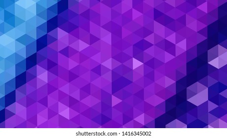Geometric design. Colorful gradient mosaic background. Geometric triangle, mosaic, abstract background. Mosaic, color background. Mosaic texture. The effect of stained glass. EPS 10 Vector