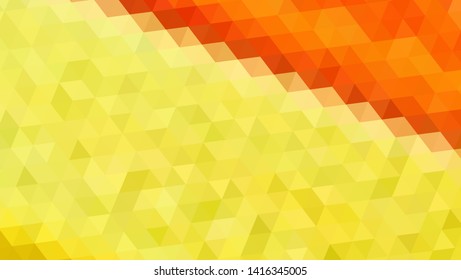Geometric design. Colorful gradient mosaic background. Geometric triangle, mosaic, abstract background. Mosaic, color background. Mosaic texture. The effect of stained glass. EPS 10 Vector