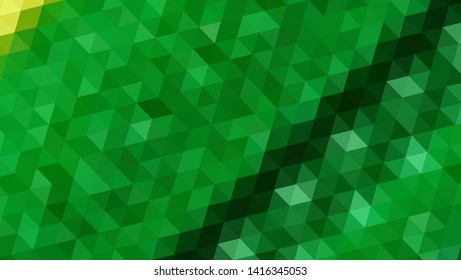 Geometric design. Colorful gradient mosaic background. Geometric triangle, mosaic, abstract background. Mosaic, color background. Mosaic texture. The effect of stained glass. EPS 10 Vector