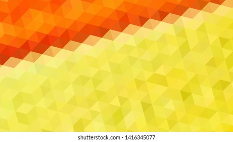 Geometric design. Colorful gradient mosaic background. Geometric triangle, mosaic, abstract background. Mosaic, color background. Mosaic texture. The effect of stained glass. EPS 10 Vector