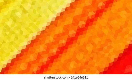 Geometric design. Colorful gradient mosaic background. Geometric triangle, mosaic, abstract background. Mosaic, color background. Mosaic texture. The effect of stained glass. EPS 10 Vector