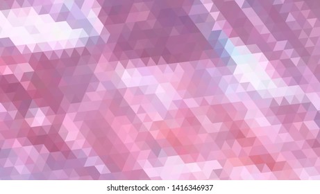 Geometric design. Colorful gradient mosaic background. Geometric triangle, mosaic, abstract background. Mosaic, color background. Mosaic texture. The effect of stained glass. EPS 10 Vector