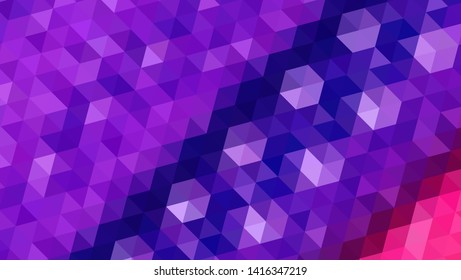 Geometric design. Colorful gradient mosaic background. Geometric triangle, mosaic, abstract background. Mosaic, color background. Mosaic texture. The effect of stained glass. EPS 10 Vector