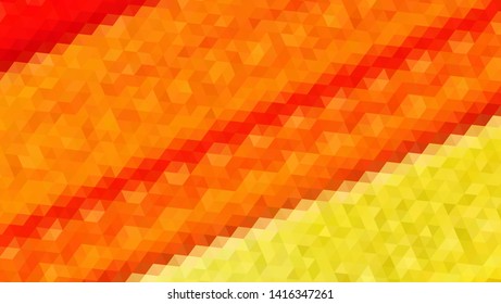 Geometric design. Colorful gradient mosaic background. Geometric triangle, mosaic, abstract background. Mosaic, color background. Mosaic texture. The effect of stained glass. EPS 10 Vector