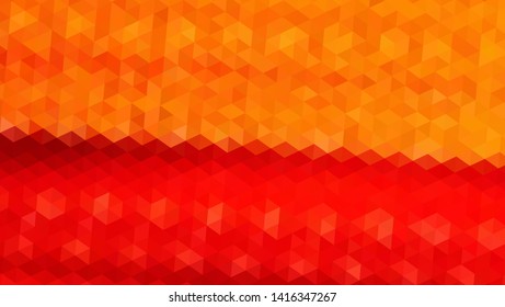 Geometric design. Colorful gradient mosaic background. Geometric triangle, mosaic, abstract background. Mosaic, color background. Mosaic texture. The effect of stained glass. EPS 10 Vector