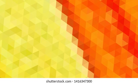 Geometric design. Colorful gradient mosaic background. Geometric triangle, mosaic, abstract background. Mosaic, color background. Mosaic texture. The effect of stained glass. EPS 10 Vector