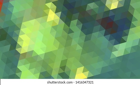 Geometric design. Colorful gradient mosaic background. Geometric triangle, mosaic, abstract background. Mosaic, color background. Mosaic texture. The effect of stained glass. EPS 10 Vector