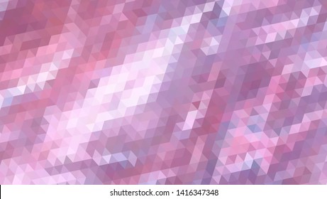 Geometric design. Colorful gradient mosaic background. Geometric triangle, mosaic, abstract background. Mosaic, color background. Mosaic texture. The effect of stained glass. EPS 10 Vector