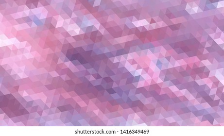 Geometric design. Colorful gradient mosaic background. Geometric triangle, mosaic, abstract background. Mosaic, color background. Mosaic texture. The effect of stained glass. EPS 10 Vector