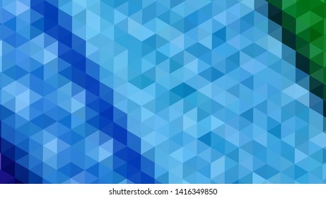 Geometric design. Colorful gradient mosaic background. Geometric triangle, mosaic, abstract background. Mosaic, color background. Mosaic texture. The effect of stained glass. EPS 10 Vector