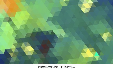 Geometric design. Colorful gradient mosaic background. Geometric triangle, mosaic, abstract background. Mosaic, color background. Mosaic texture. The effect of stained glass. EPS 10 Vector