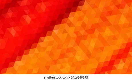Geometric design. Colorful gradient mosaic background. Geometric triangle, mosaic, abstract background. Mosaic, color background. Mosaic texture. The effect of stained glass. EPS 10 Vector