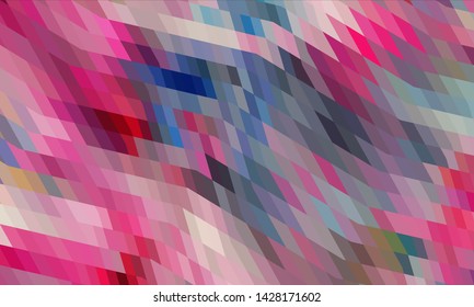 Geometric design. Colorful gradient mosaic background. Geometric  mosaic, abstract background. Mosaic, color background. Mosaic texture. The effect of stained glass. EPS 10 Vector