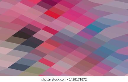 Geometric design. Colorful gradient mosaic background. Geometric  mosaic, abstract background. Mosaic, color background. Mosaic texture. The effect of stained glass. EPS 10 Vector