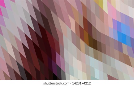 Geometric design. Colorful gradient mosaic background. Geometric  mosaic, abstract background. Mosaic, color background. Mosaic texture. The effect of stained glass. EPS 10 Vector