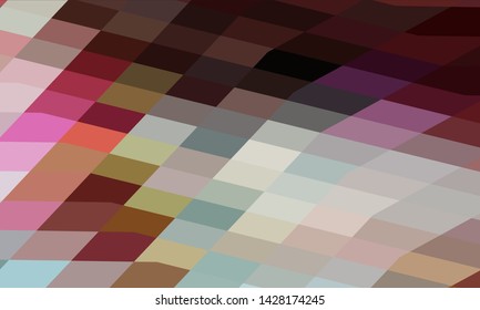 Geometric design. Colorful gradient mosaic background. Geometric  mosaic, abstract background. Mosaic, color background. Mosaic texture. The effect of stained glass. EPS 10 Vector