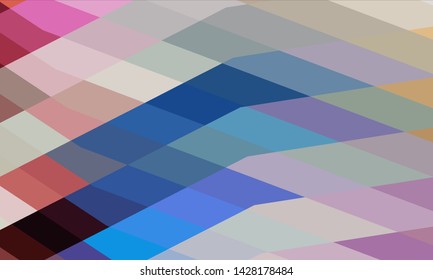 Geometric design. Colorful gradient mosaic background. Geometric  mosaic, abstract background. Mosaic, color background. Mosaic texture. The effect of stained glass. EPS 10 Vector