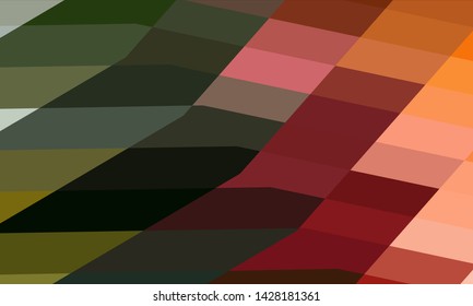 Geometric design. Colorful gradient mosaic background. Geometric  mosaic, abstract background. Mosaic, color background. Mosaic texture. The effect of stained glass. EPS 10 Vector