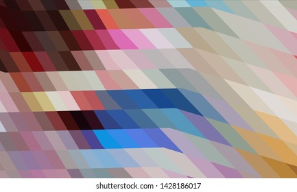 Geometric design. Colorful gradient mosaic background. Geometric  mosaic, abstract background. Mosaic, color background. Mosaic texture. The effect of stained glass. EPS 10 Vector