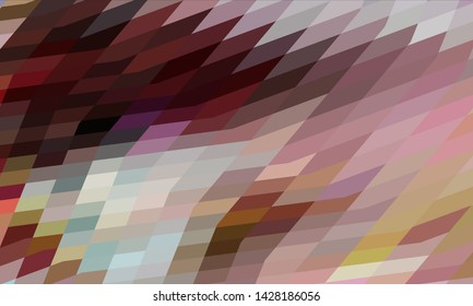 Geometric design. Colorful gradient mosaic background. Geometric  mosaic, abstract background. Mosaic, color background. Mosaic texture. The effect of stained glass. EPS 10 Vector