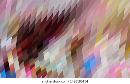 Geometric design. Colorful gradient mosaic background. Geometric  mosaic, abstract background. Mosaic, color background. Mosaic texture. The effect of stained glass. EPS 10 Vector