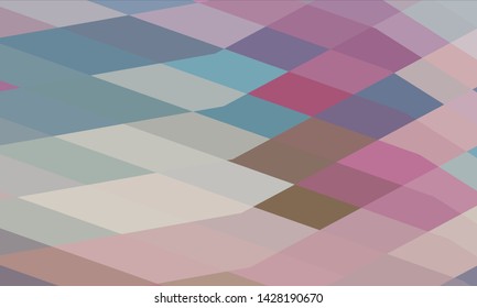 Geometric design. Colorful gradient mosaic background. Geometric  mosaic, abstract background. Mosaic, color background. Mosaic texture. The effect of stained glass. EPS 10 Vector