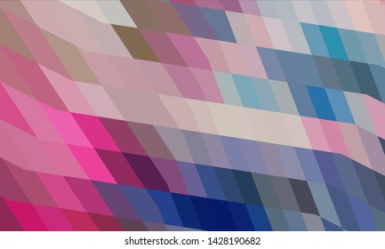 Geometric design. Colorful gradient mosaic background. Geometric  mosaic, abstract background. Mosaic, color background. Mosaic texture. The effect of stained glass. EPS 10 Vector