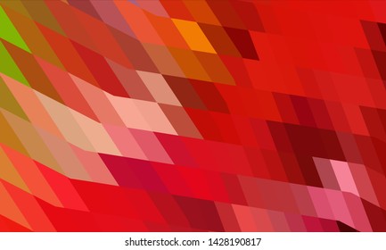 Geometric design. Colorful gradient mosaic background. Geometric  mosaic, abstract background. Mosaic, color background. Mosaic texture. The effect of stained glass. EPS 10 Vector